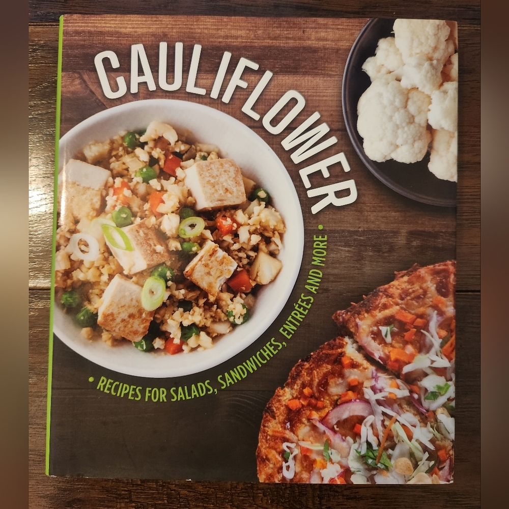 Cooking book with Cauliflower
